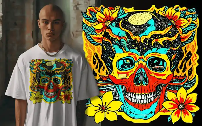 I can I will create amazing t-shirt designs for pod