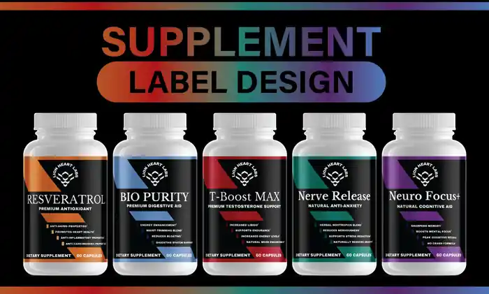 I can Design Premium Product Labels & Packaging for Your Brand