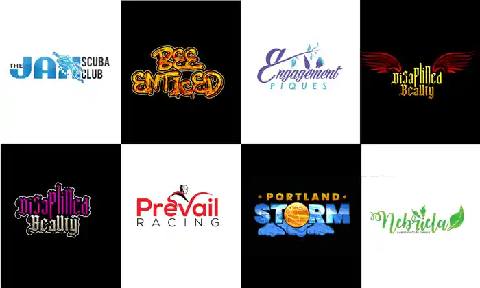 I can do modern and font in shape logo design