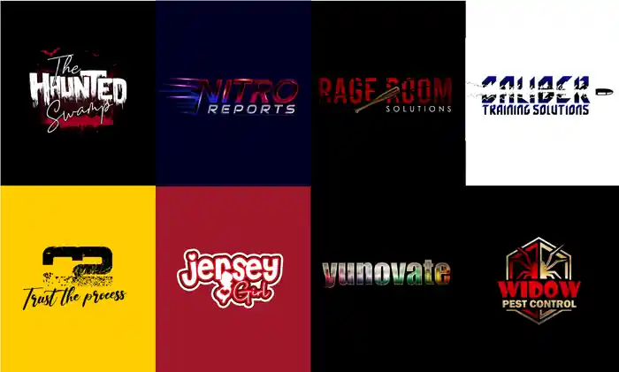 I can do modern and font in shape logo design