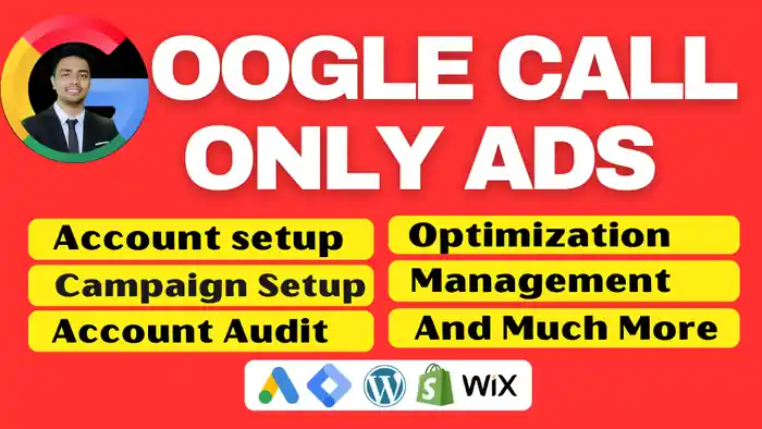 I can setup and manage call only ads google AdWords campaign