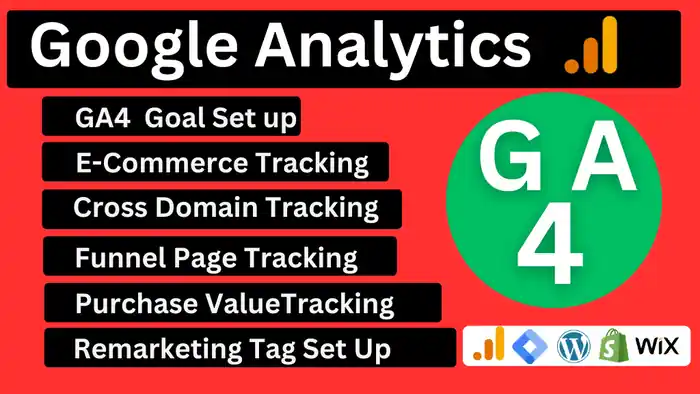 I can setup google analytics 4 and GA4 Ecommerce tracking with tag manager