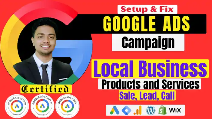 I can setup, manage, and optimize your google ads, adwords, PPC campaign