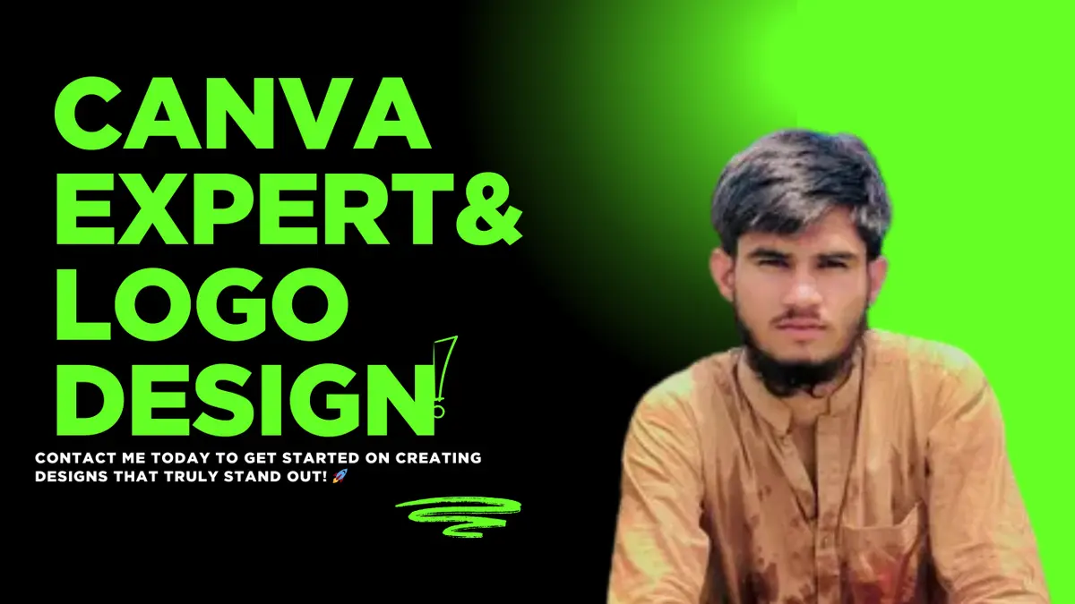 I can canva designing logo designing