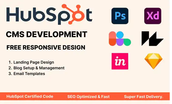 I can HubSpot website, HubSpot landing page, HubSpot Blogs