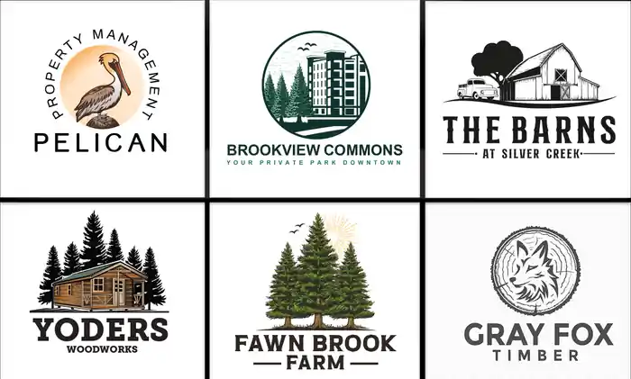 I can do farm, ranch and landscape logo for your company