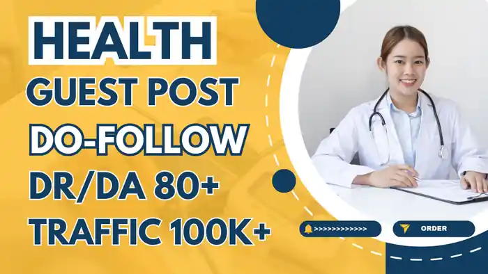 I can write and publish guest post on dentist, health blog with DR 70