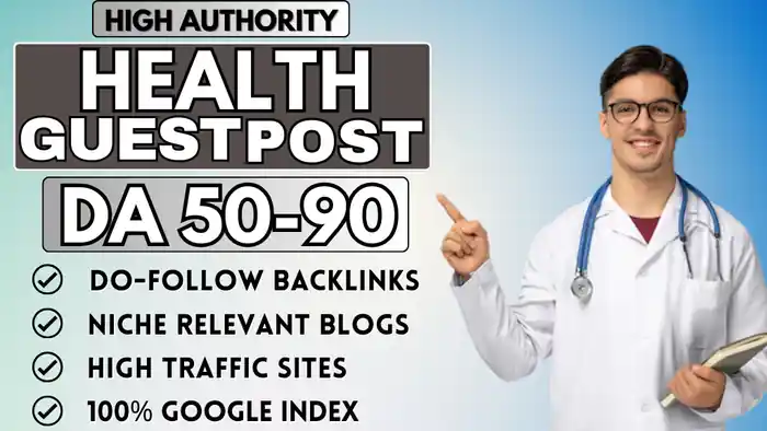 I can Do Health and fitness guest post with health backlinks on health blogs