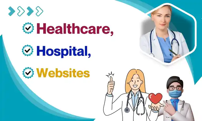 I can I will make hospital website doctor clinic dental healthcare recruitme