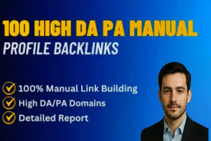 I can provide powerful profile links and high da backlinks for SEO