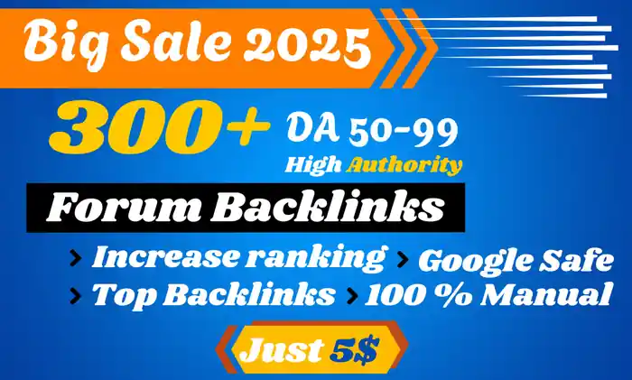 I can 2025 Google Updates 200 Dofollow Forum Posting Backlinks