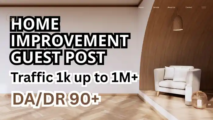I can publish guest post on high da 70 home improvement, garden and h