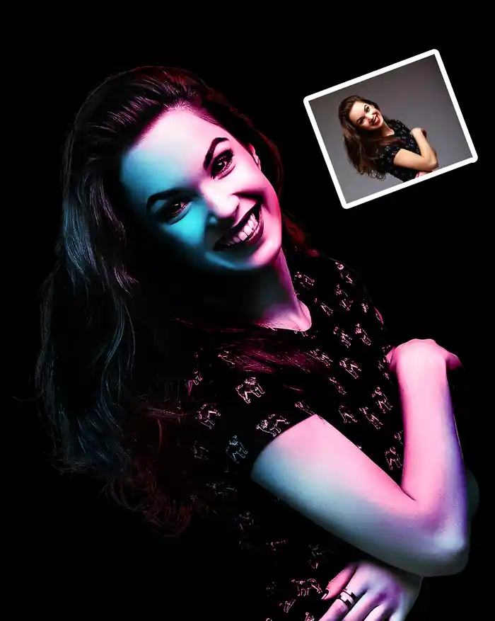 I can dual lighting effects pro in photoshop,