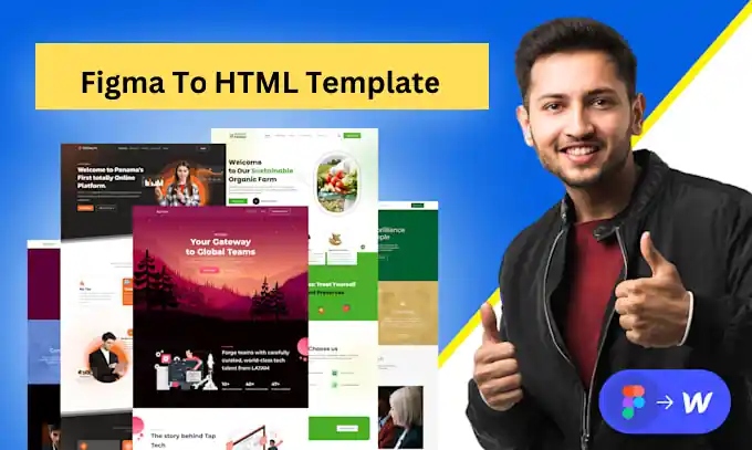 I can convert figma to HTML, scss, bootstrap 5 responsive design