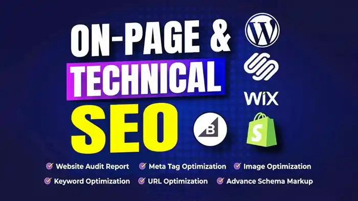 I can optimize website onpage technical SEO service wordpress shopify wix