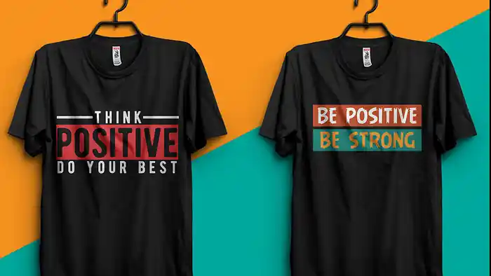 I can do custom typography t shirt design
