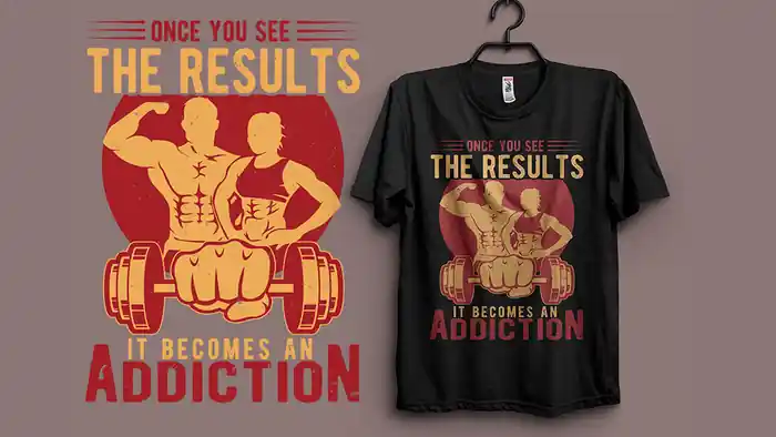 I can do custom typography t shirt design