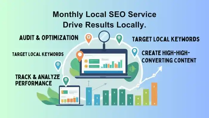 I can  do monthly local SEO service for top google rankings