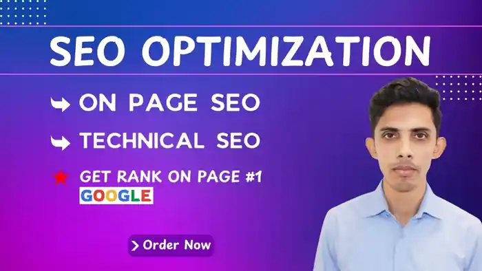 I can do on page SEO and technical optimization for your WordPress website
