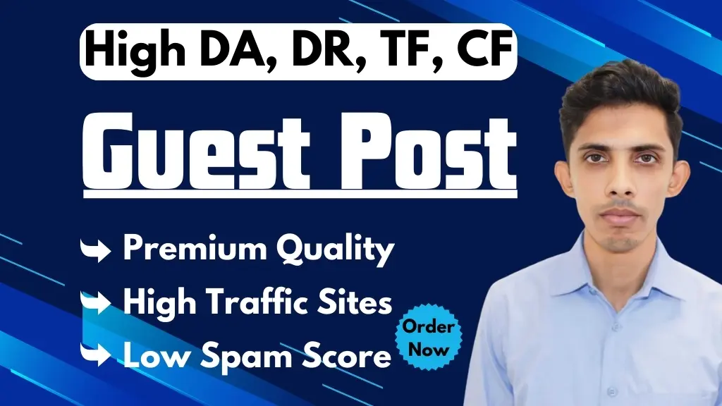 I can do publish guest post with SEO contextual backlinks for higher ranking