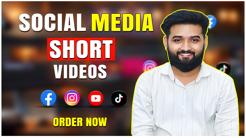 I can edit trending You tube shorts, Instagram reels, and TikTok videos