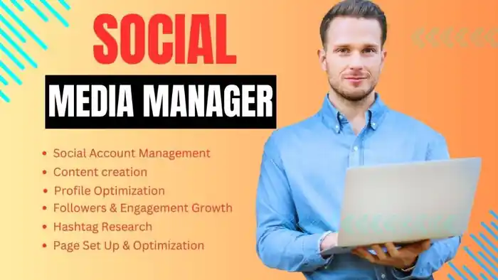 I can manage your social media accounts professionally every month