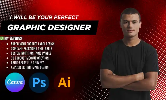 I can Do Creative Product Packaging, Labels & 3D Visualization Services