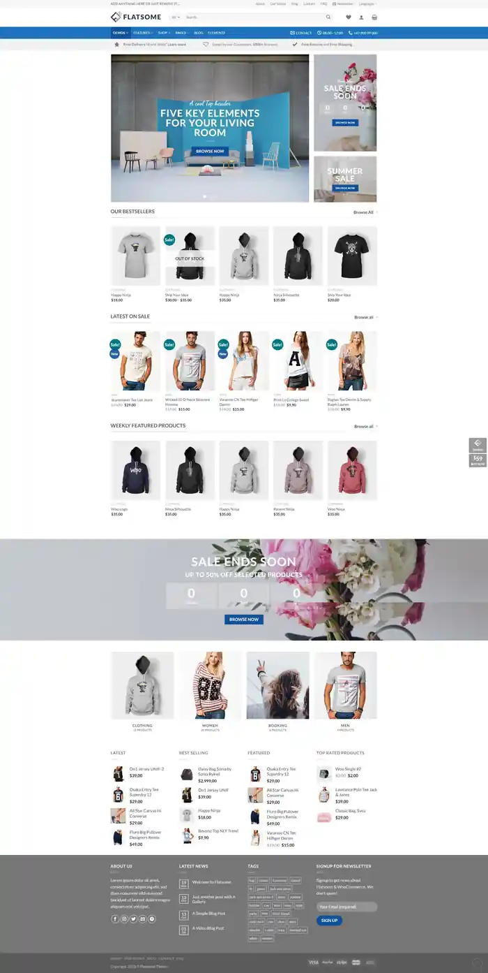 I can develop responsive ecommerce website or online store with woocommerce