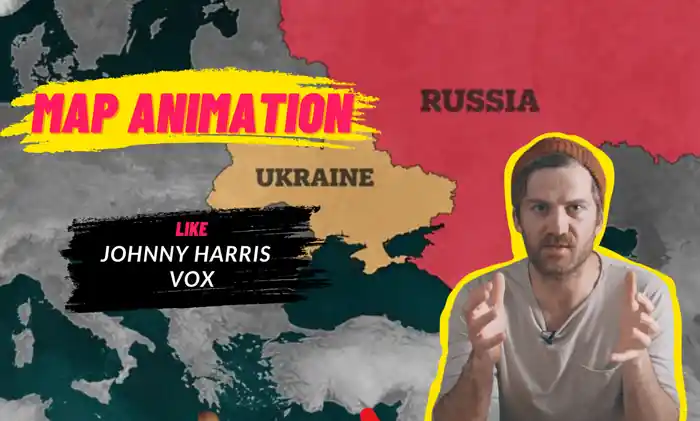 I can create 3d map animation of travel route or documentary in style of vox