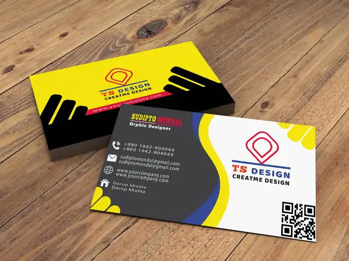 I can I will create a minimalist business card to enhance your branding