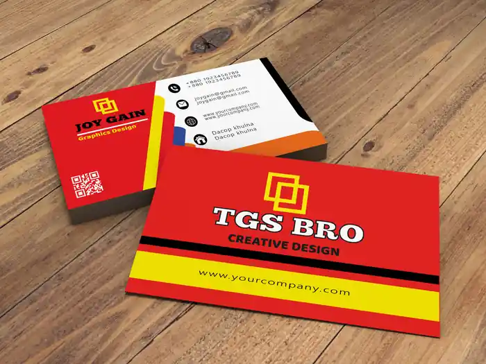 I can I will create a minimalist business card to enhance your branding