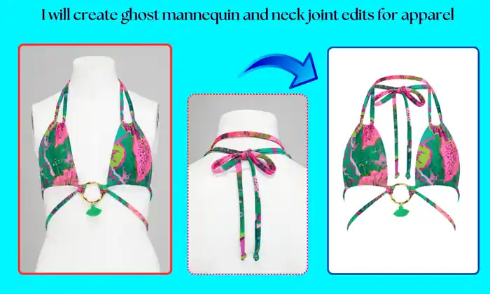 I can do ghost mannequin or dummy retouching service