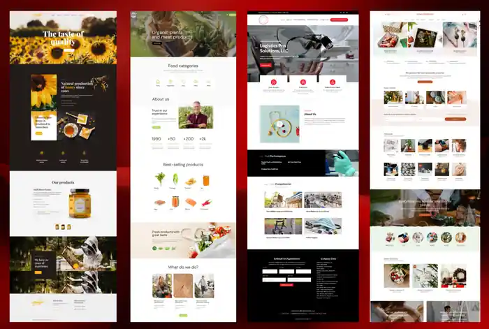 I can create responsive wordpress website design or blog