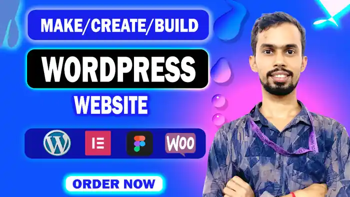 I can I will design wordpress websites responsive wordpress websites