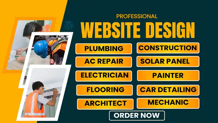I can design plumbing construction electrician roofing solar services webise