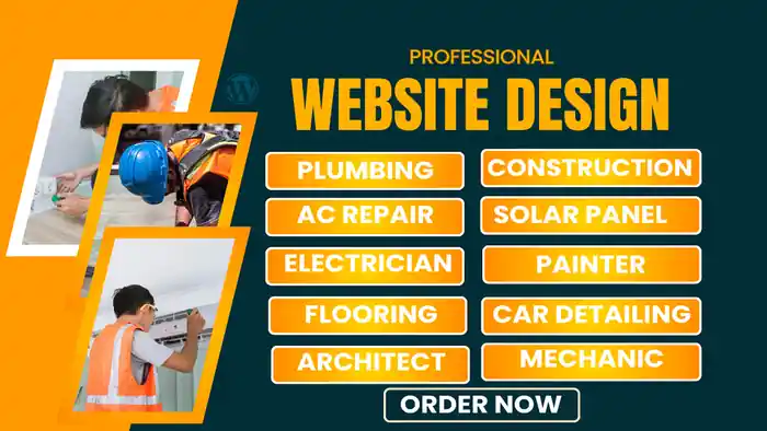 I can design plumbing construction electrician roofing solar services webise