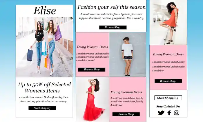 I can design & develop HTML Email Newsletter Template within 6 hours