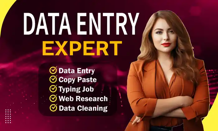 I can do go data entry data expert