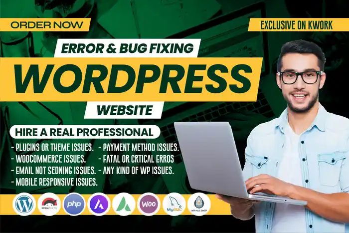 I can fix WordPress bugs, fix WordPress errors