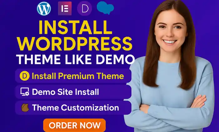 I can Install Customize Any WordPress Theme Exactly Like the Demo