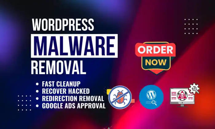 I can remove malware, clean viruses and fix hacked wordpress websites