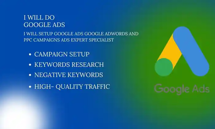I can Google Ads Google Adwords And PPC Campaigns Ads Expert specialist