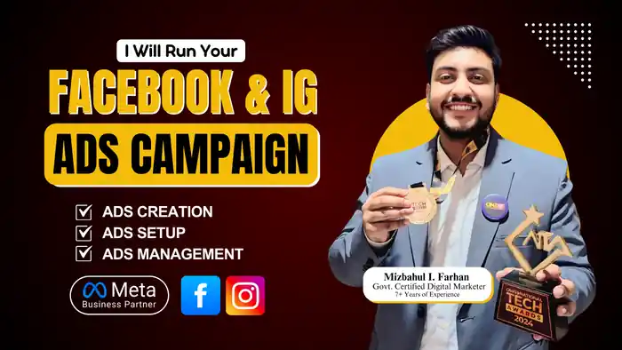 I can setup shopify facebook and instagram ads, run shopify fb advert