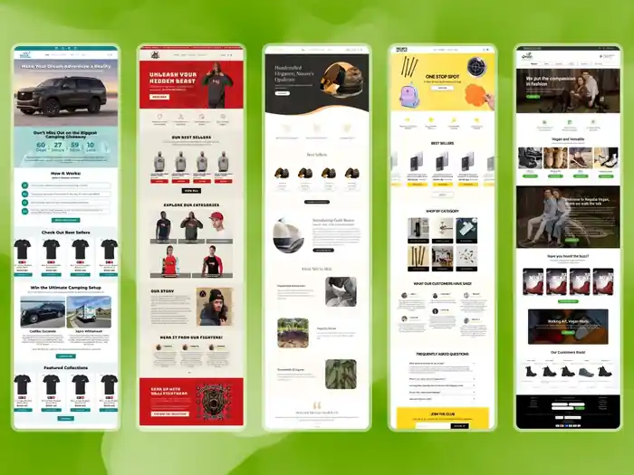 I can Create High-Converting Shopify Landing Pages to Boost Your Sales