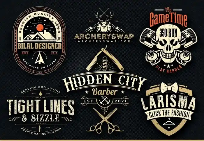 I can do vintage, retro, classic, hipster badge, outdoor or business logo