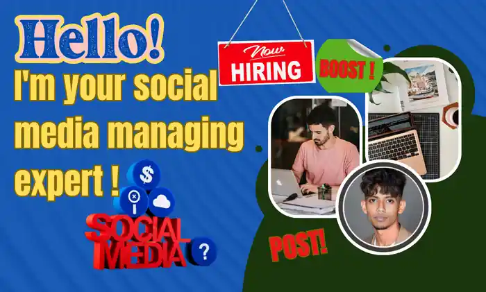 I can your social media marketing manager for all platforms