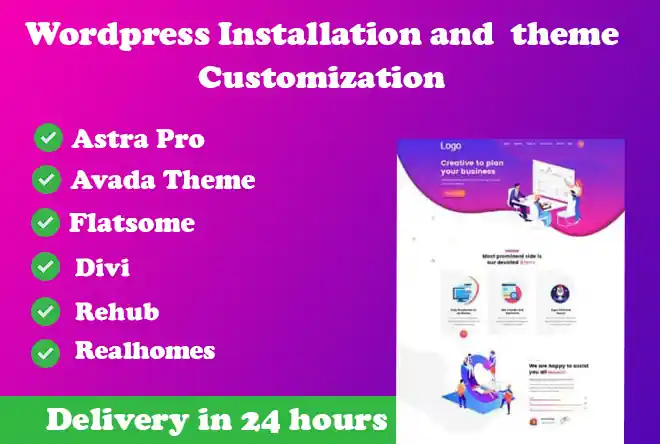 I can design wordpress landing page using elementor,wpbakery,astra pro,divi