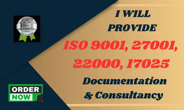 I can write your security policies and procedures using iso 27001