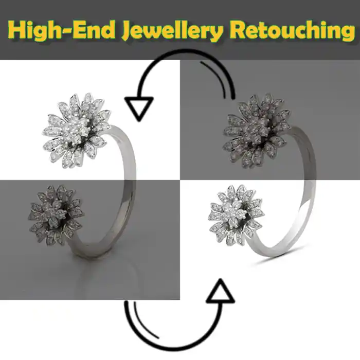 I can Do High-End Jewelry Photo Retouching | Realistic Shine & Perfection