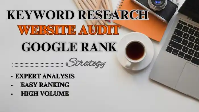 I can complete SEO keyword research and website audit for google rank